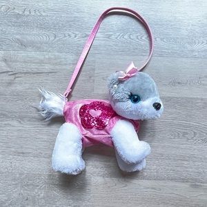 Puppy Stuffed Animal Purse